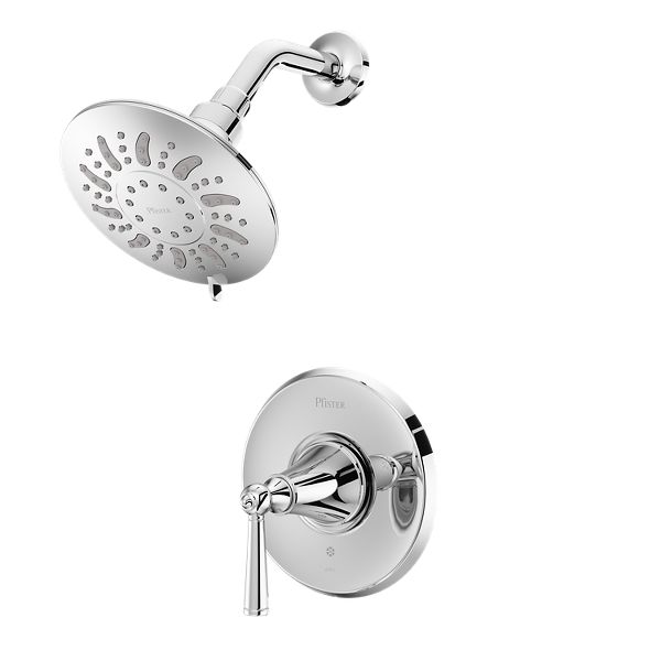 ◇NICK&NICOLE◇ PREMIUM TOUCH MUFFLER_COCOA Polished Chrome Saxton LG89-7GL1C 1-Handle Shower Only Trim