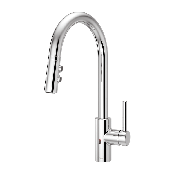 Polished Chrome Stellen Lg529 Esac 1 Handle Electronic Pull Down