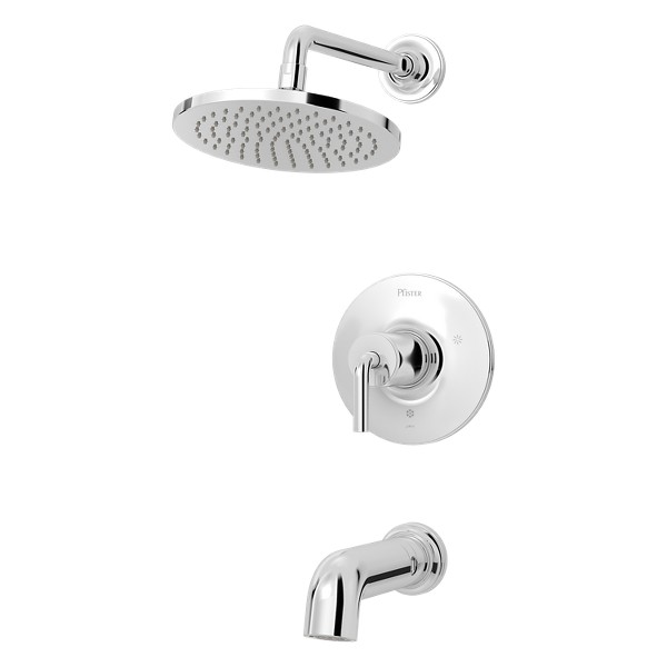 Polished Chrome Tenet LG89-8TNTC 1-Handle Tub & Shower Trim Kit