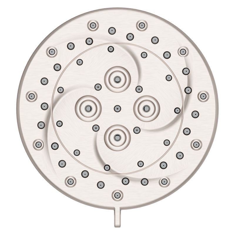 Pomme De Douche Thermoforce in Nickel brossé Spot Defense