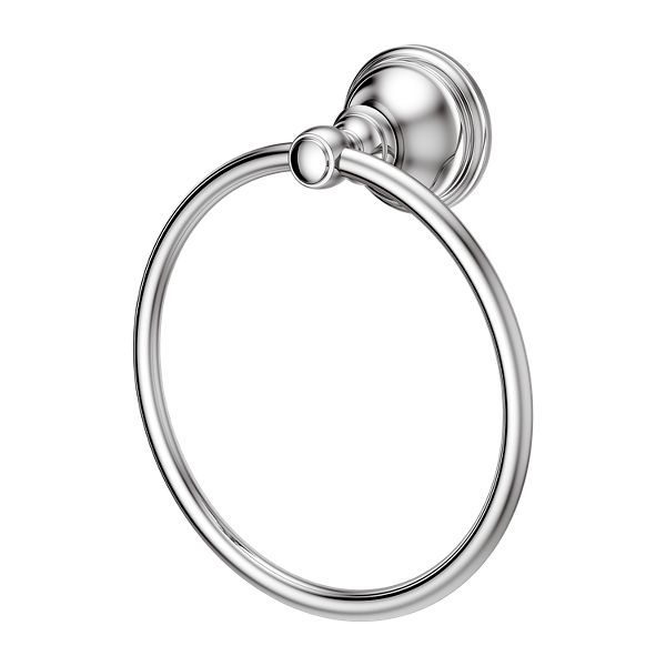 Brushed chrome towel ring new arrivals