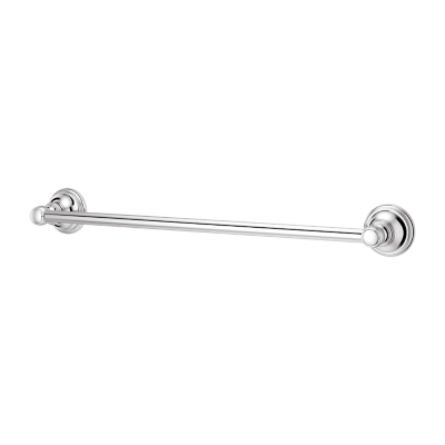 Brushed stainless towel discount bar