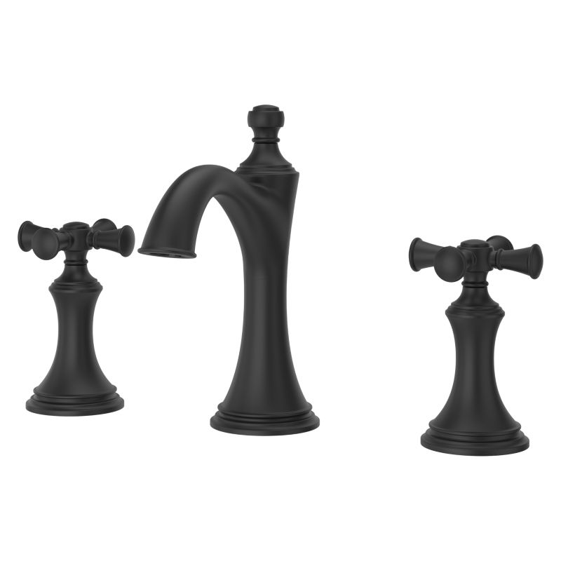 Brushed Gold Tisbury in Spot Defense Matte Black