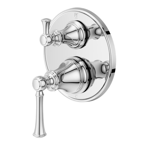 Polished Chrome Tisbury R89-STB0C Stacked Trim Kit | Pfister Faucets