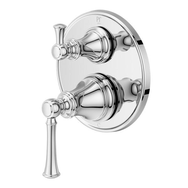 Polished Chrome Tisbury R89-STB0C Stacked Trim Kit | Pfister Faucets