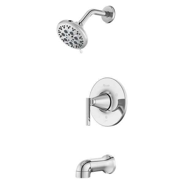 Pfister Venturi 8P8WSVNSK Single Handlee Tub and Shower Faucet shops in Brushed Nickel