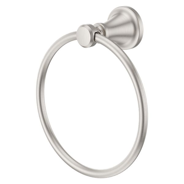 Spot Defense Brushed Nickel Vermillion BRB-VM0GS Towel Ring