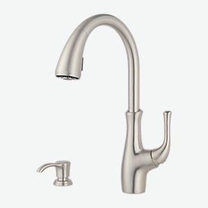 F529-7DMGS for sale online Pfister Deming Kitchen Faucet Spot Defense Stainless Steel 