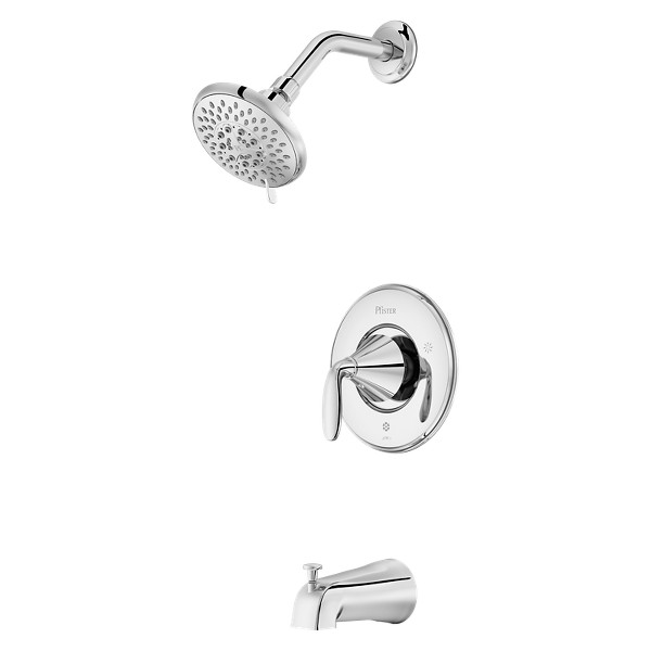 Polished Chrome Winfield LG89-8WFC 1-Handle Tub & Shower