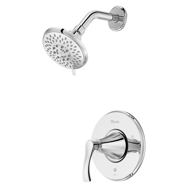 Polished Chrome Woodbury LG89-7WDCC 1-Handle Shower Only Trim Kit