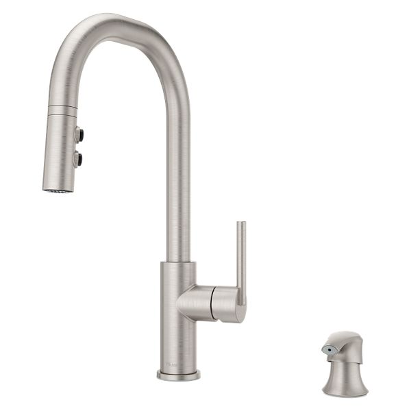 Spot Defense Stainless Steel Zanna F-529-7ZN3GS 1-Handle