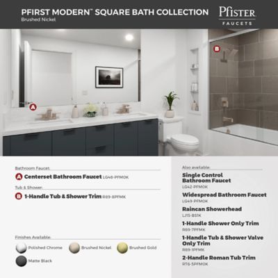 Product Thumbnail Image for pfirstmodensquarebathcollection_option1_brushednickel